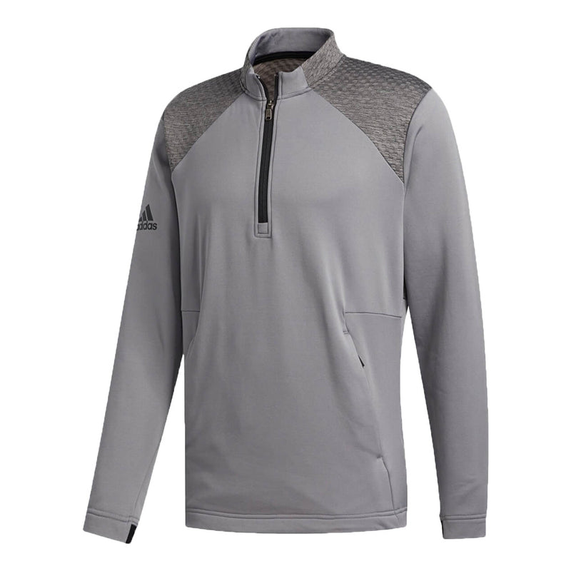 adidas COLD.RDY 1/4 Zip Long Sleeved Pullover - Grey Three