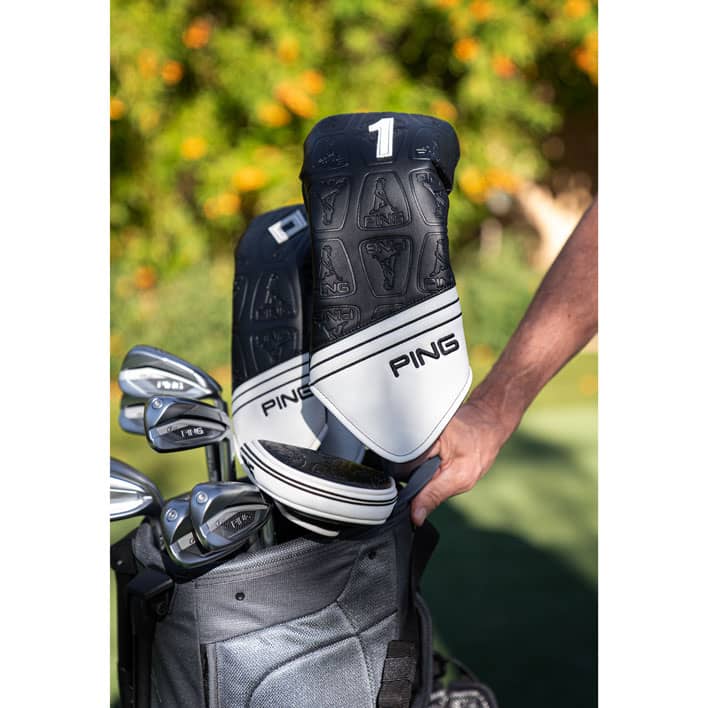 Ping Core Driver Headcover - White/Black