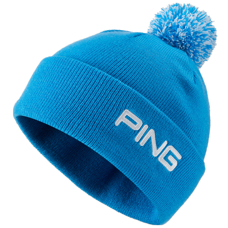 Ping Cresting Knit Beanie Hat - French Blue