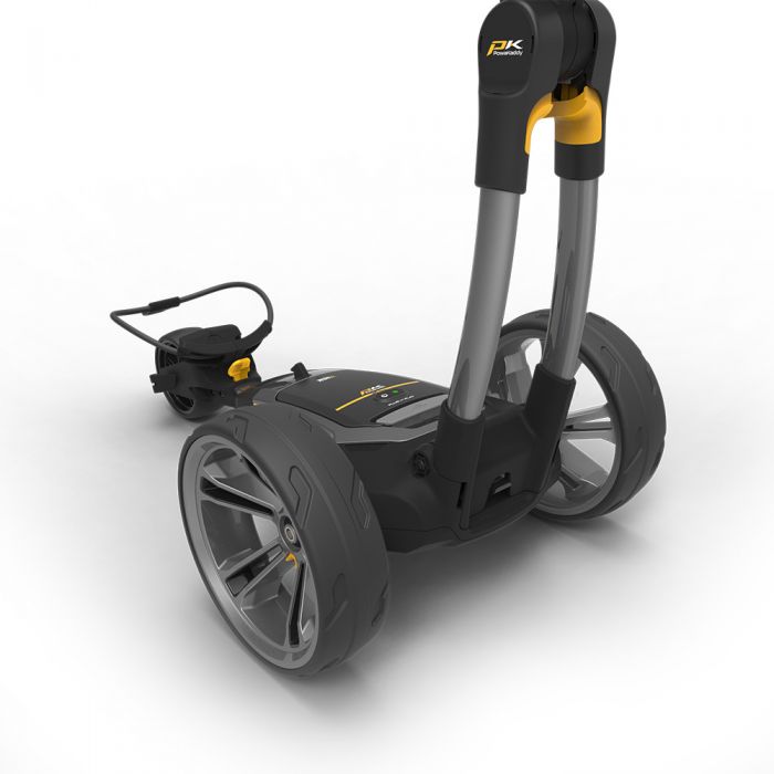 PowaKaddy CT6 EBS Electric Golf Trolley - Gun Metal