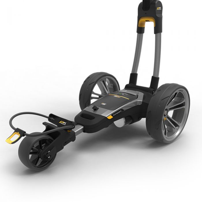 PowaKaddy CT6 GPS EBS Electric Golf Trolley - Gun Metal