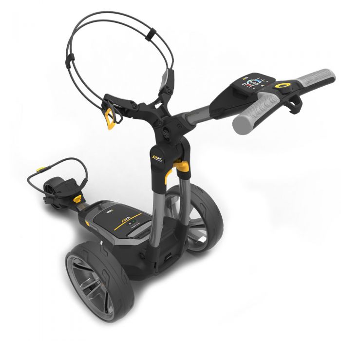 PowaKaddy CT6 EBS Electric Golf Trolley - Gun Metal