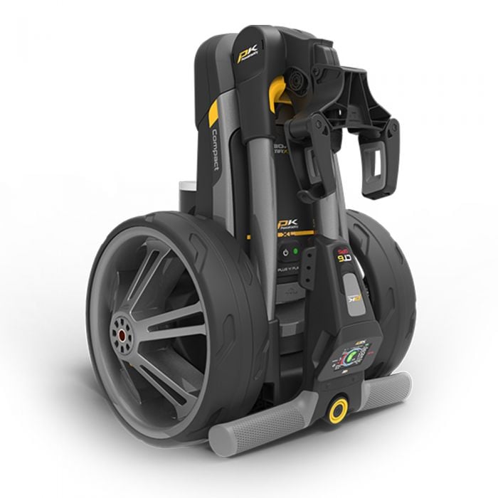 PowaKaddy CT6 GPS Electric Golf Trolley - Gun Metal