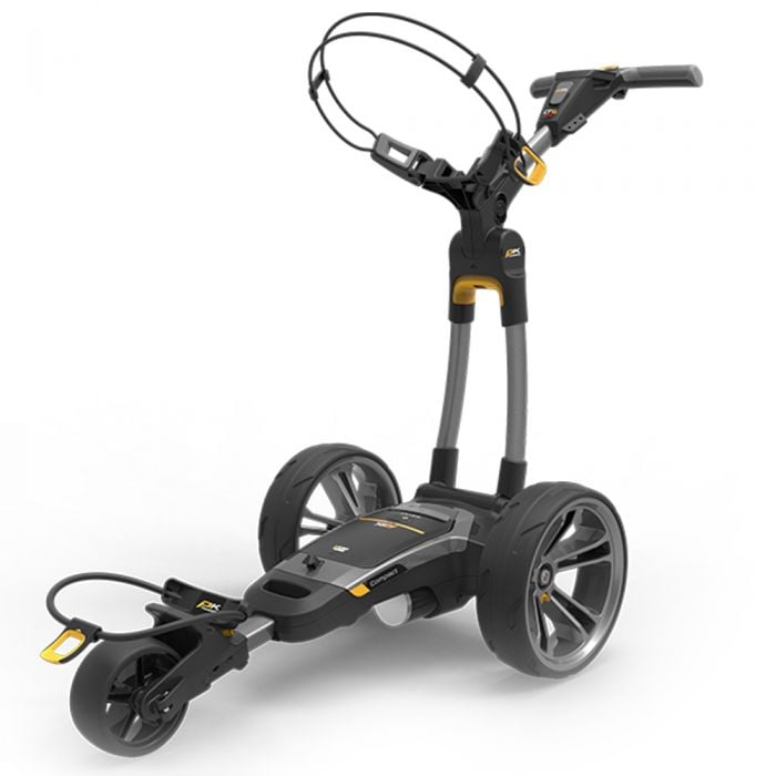 PowaKaddy CT6 GPS Electric Golf Trolley - Gun Metal