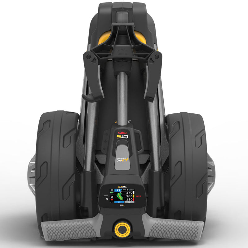 PowaKaddy CT6 GPS EBS Electric Trolley - Gunmetal