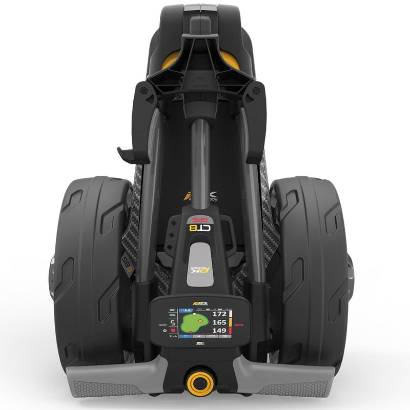 PowaKaddy CT8 GPS EBS Electric Trolley - Gunmetal