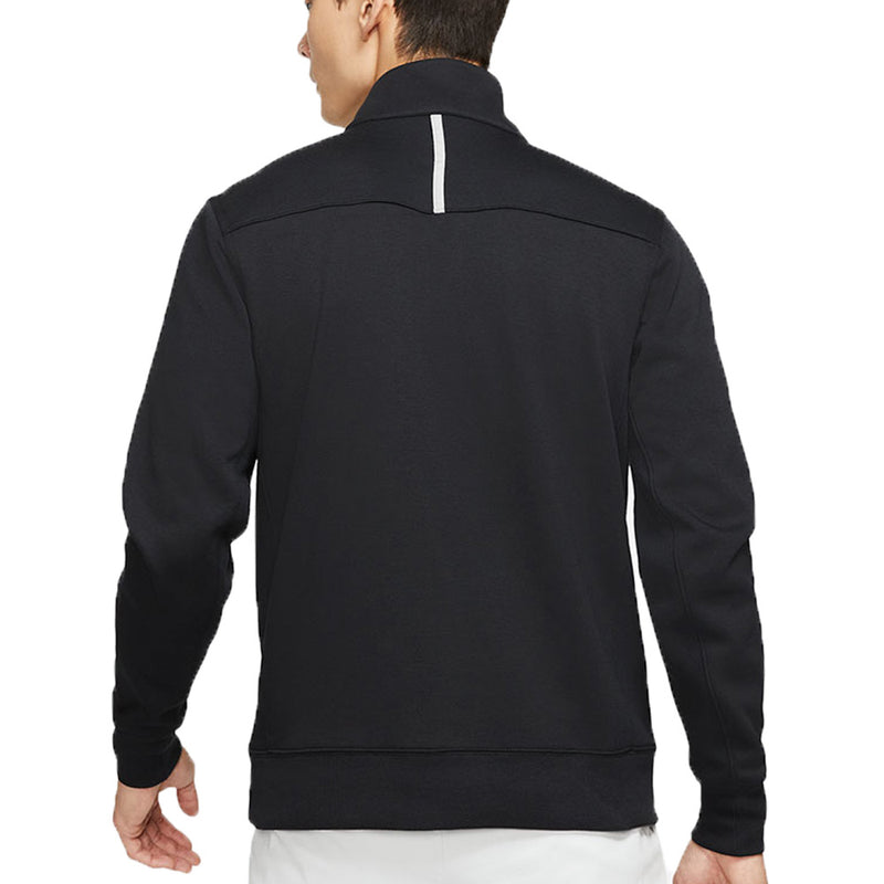 Nike Dri-FIT Mens Players Half Zip Pullover Top - Black