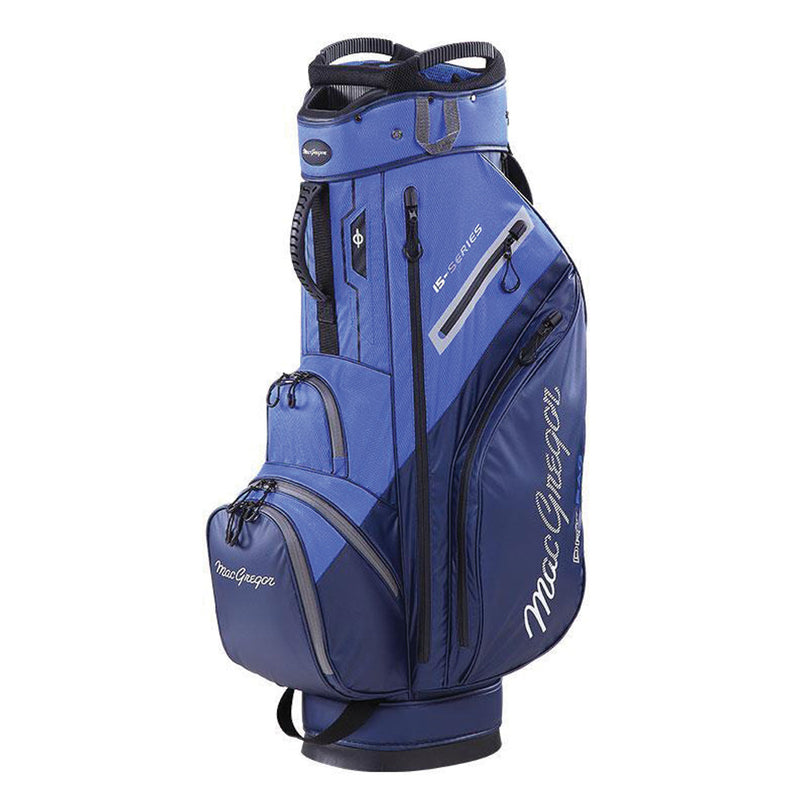 MacGregor 15-Series Water Resistant 10" Cart Bag - Navy/Royal