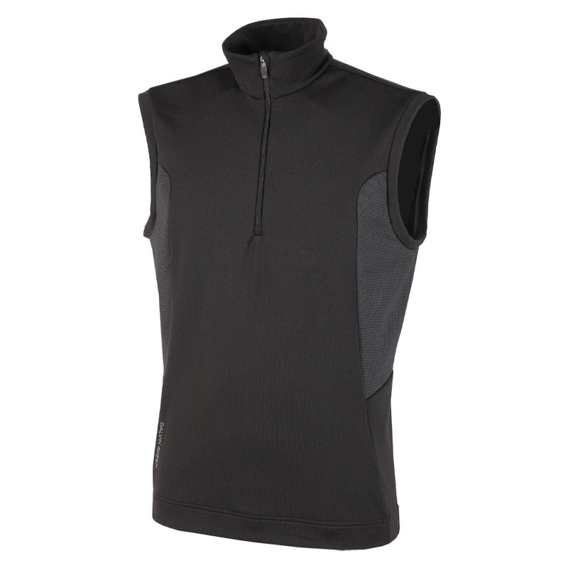 Galvin Green Dalton Insula 1/2 Zip Gilet - Black