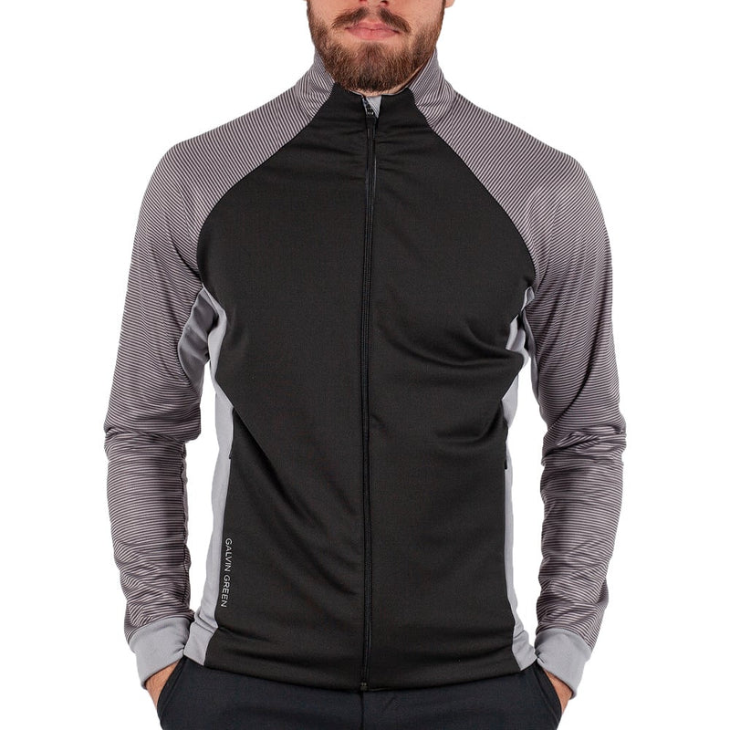 Galvin Green Dominic Insula Jacket - Black/Sharkskin