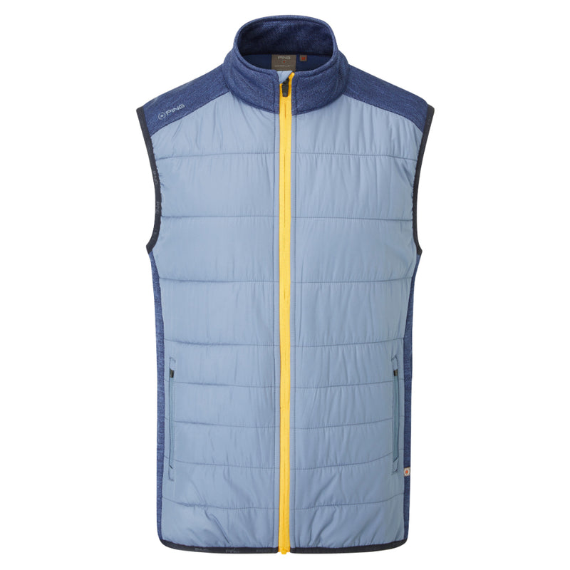 Ping Dover Thermal Wind Vest - Greystone/Oxford Blue