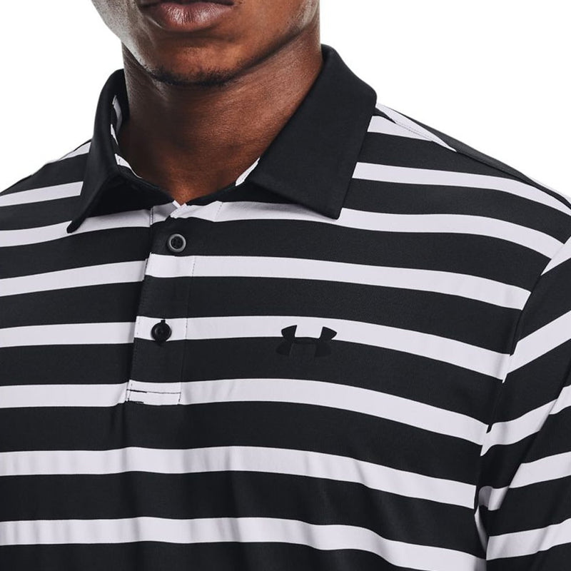 Under Armour Playoff 2.0 Polo Shirt - Black/White