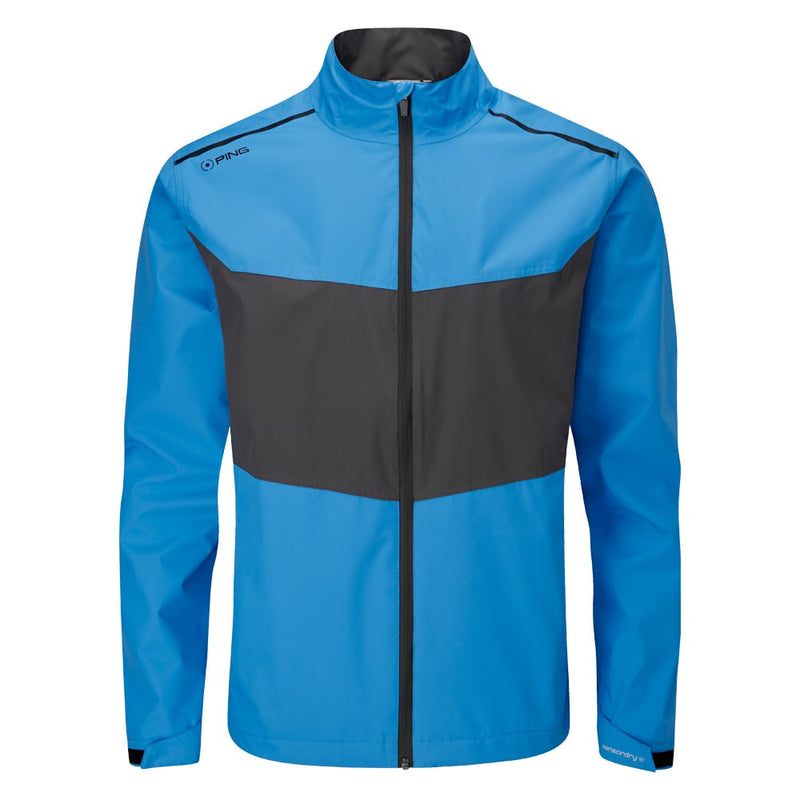 Ping Downton Waterproof Jacket - Brilliant Blue/Asphalt