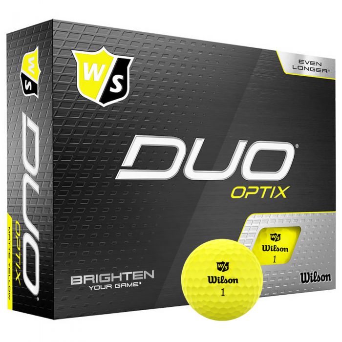 Wilson Duo+ Optix Balls - Yellow