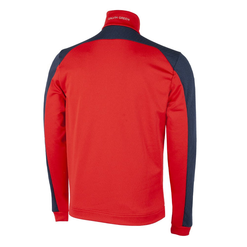 Galvin Green Dwight Insula Pullover - Red/Navy/White