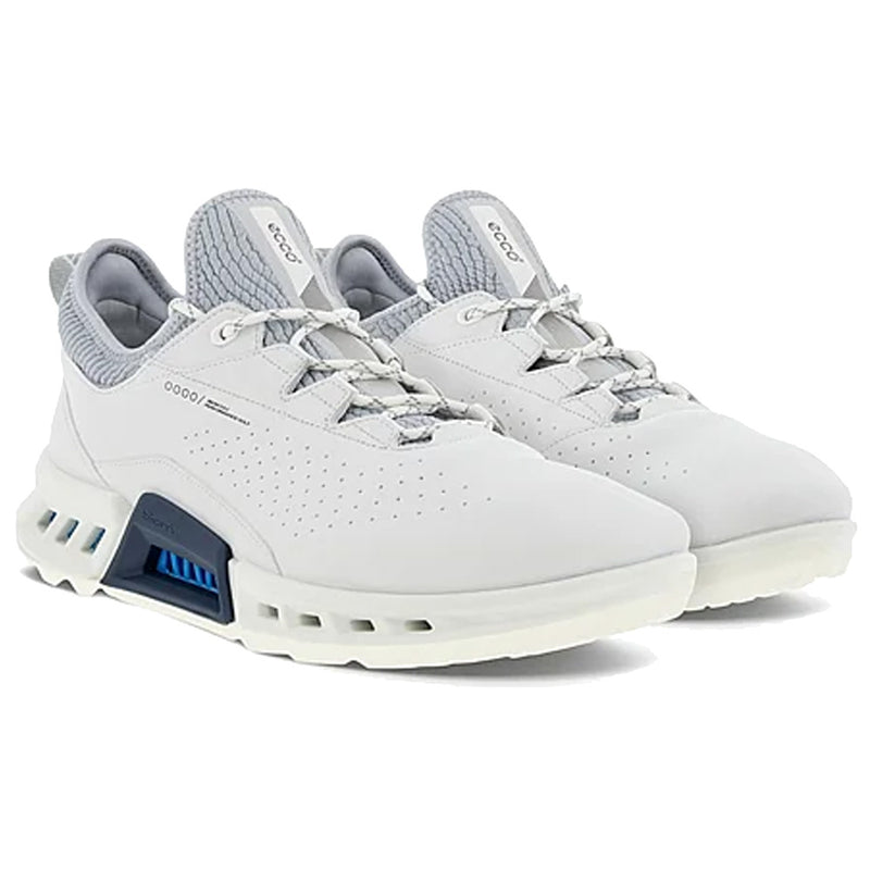 ECCO Biom C4 Waterproof Spikeless Shoes - White/Concrete