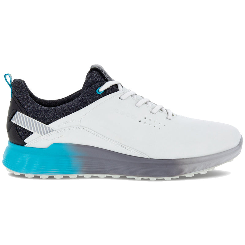 ECCO S-Three Spikeless Waterproof Shoes - White Caribbean