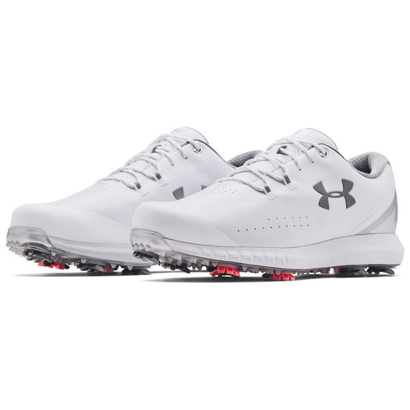 Under Armour HOVR Drive E Spiked Waterproof Shoe - White