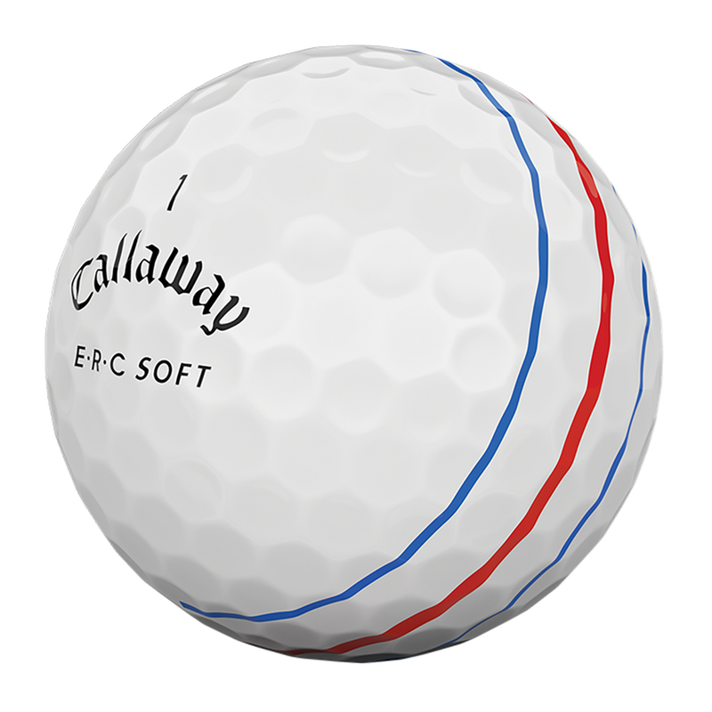 Callaway ERC Soft Triple Track Golf Balls White - 12 Pack