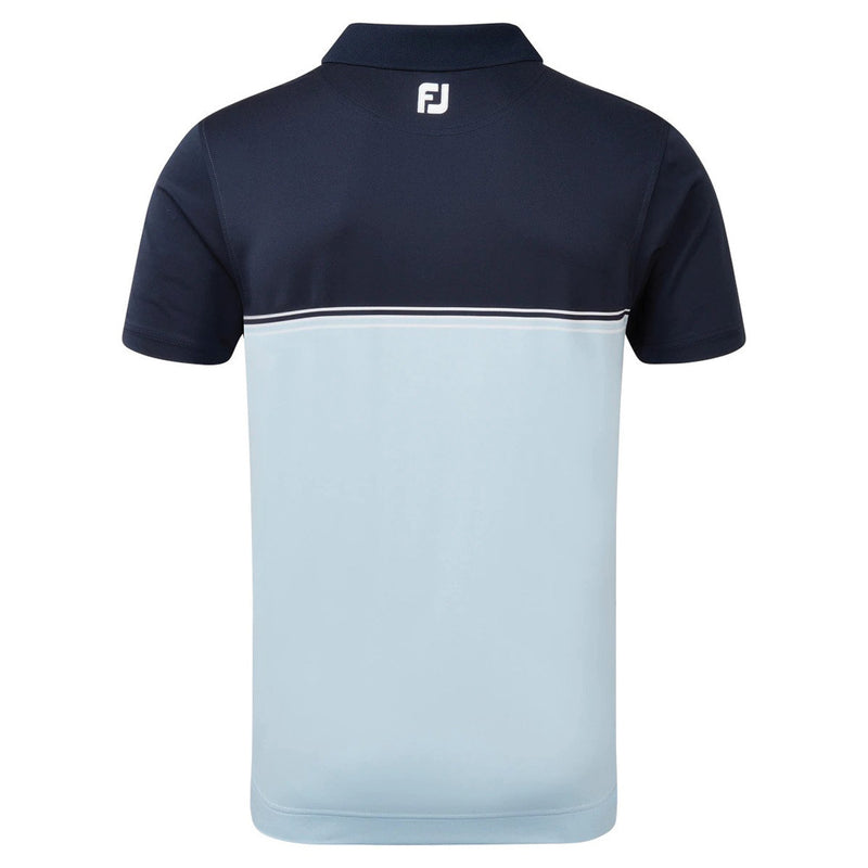 FootJoy Colour Block Lisle - Navy/Heather Sky