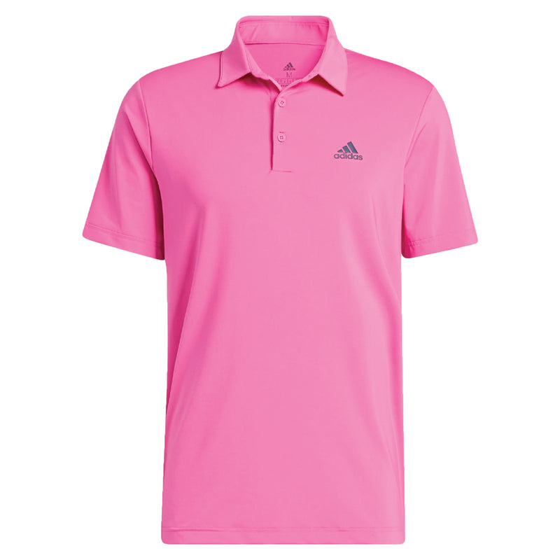 adidas Ultimate 365 Solid 3.0 Polo Shirt - Screaming Pink