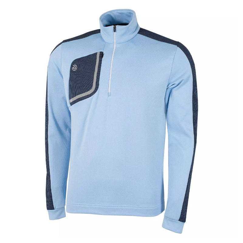 Galvin Green Dwight Insula Pullover - Blue Bell/Navy