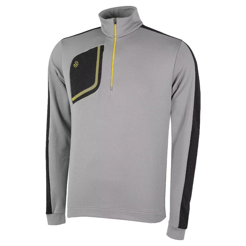 Galvin Green Dwight Insula Pullover - Sharkskin/Black/Yellow