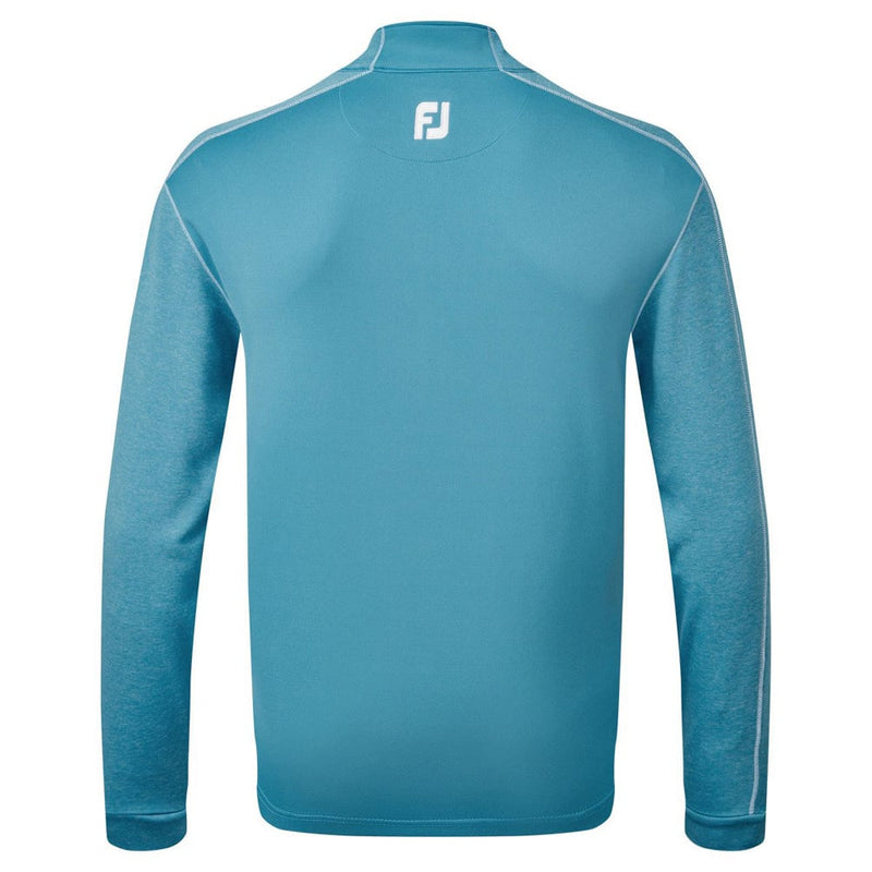 FootJoy Tonal Heather Chill-Out Sweater - Storm Blue