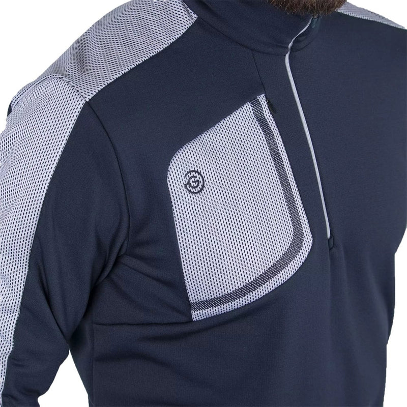 Galvin Green Dwight Insula Pullover -  Navy/White