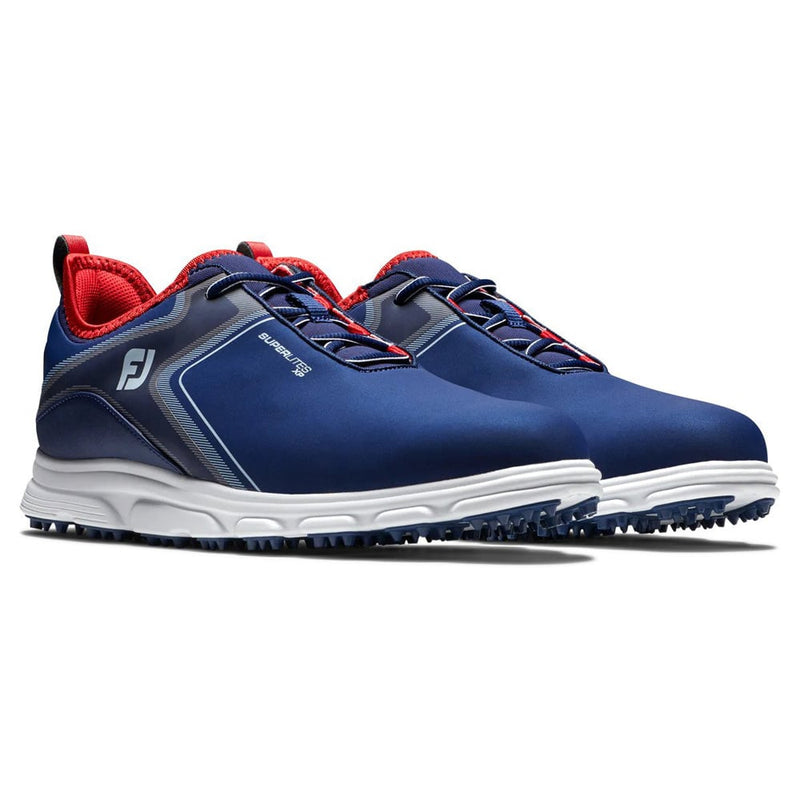 FootJoy Superlite XP Spikeless Shoe - Navy/White/Red