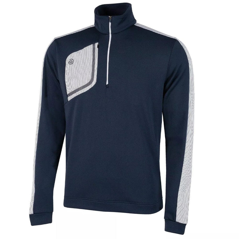 Galvin Green Dwight Insula Pullover -  Navy/White