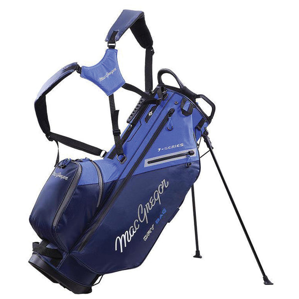 MacGregor 7-Series Water Resistant 9.5" Stand Bag - Navy/Royal