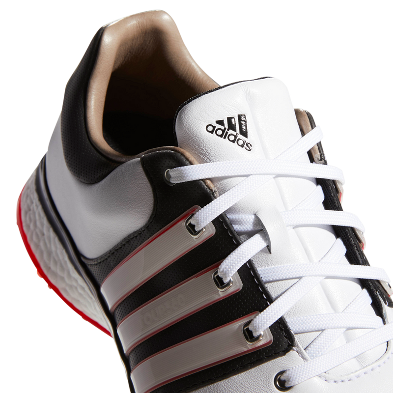 adidas Tour 360 XT SL Spikeless Shoes - White/Black/Red