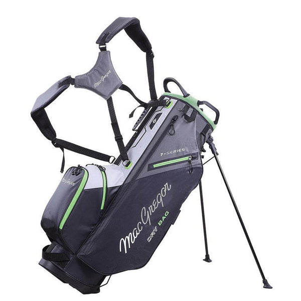 MacGregor 7-Series Water Resistant 9.5" Stand Bag - Black/Grey