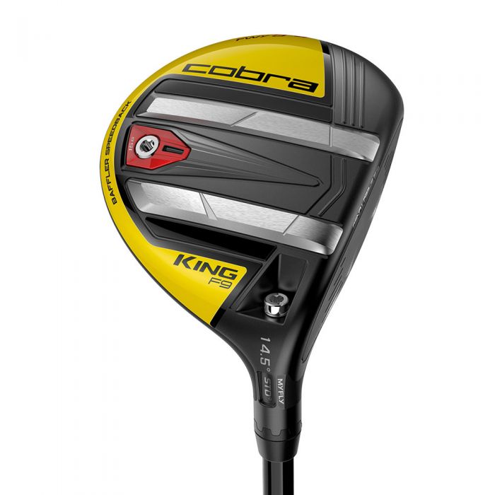 Cobra KING F9 Speedback Golf Fairway Wood Black/Yellow