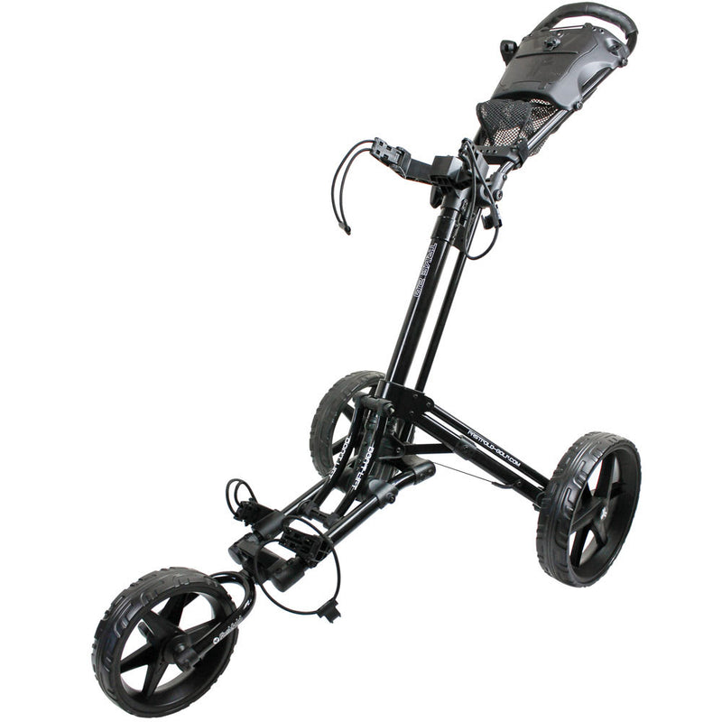 Fastfold Trike 2.0 3-Wheel Push Trolley - Black