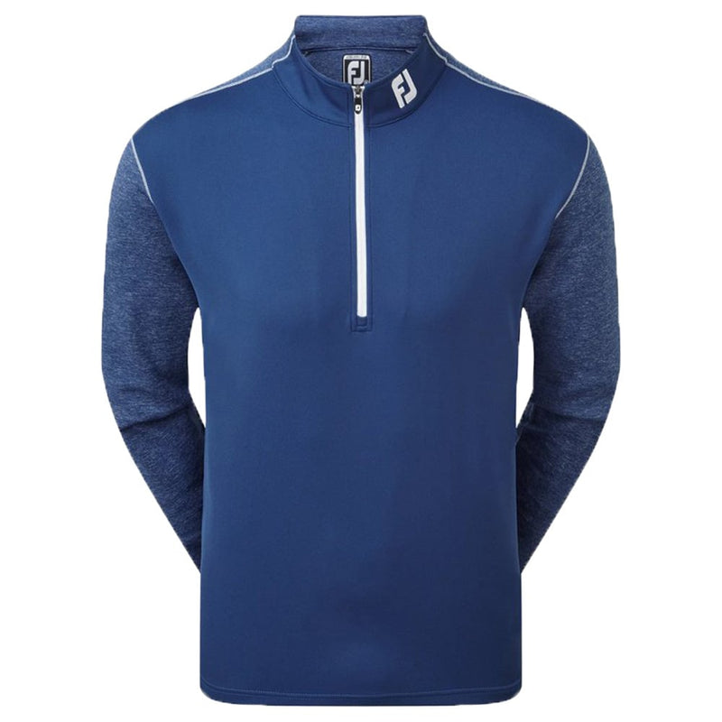 FootJoy Tonal Heather Chill-Out Pullover - Blue