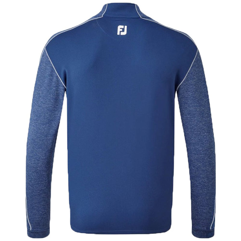 FootJoy Tonal Heather Chill-Out Pullover - Blue