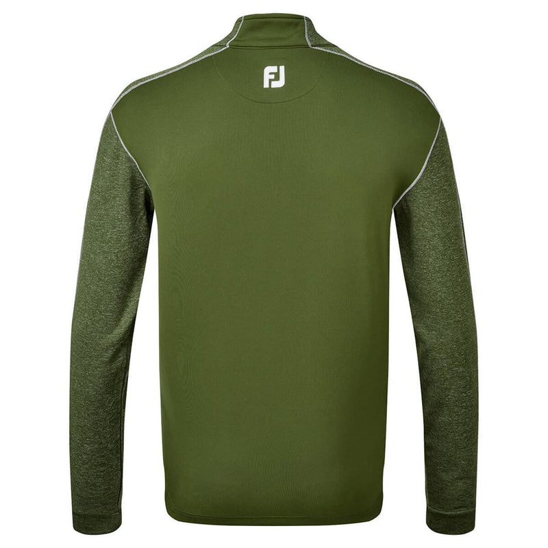 FootJoy Tonal Heather Chill-Out Sweater - Olive