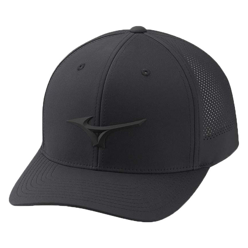 Mizuno Tour Vented Adjustable Cap - Black