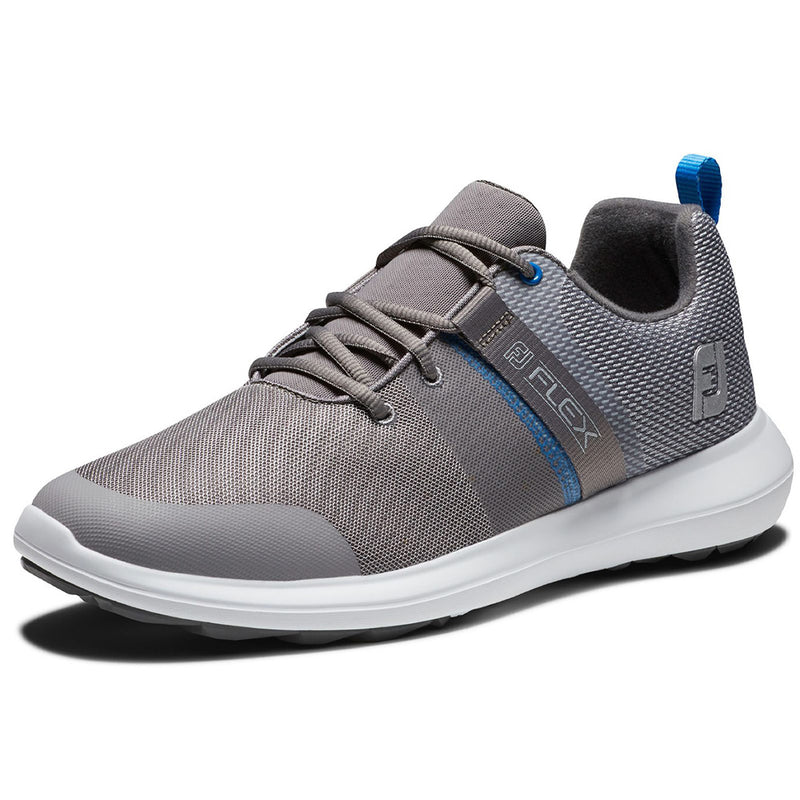 FootJoy Flex Spikeless Shoe - Grey/Blue