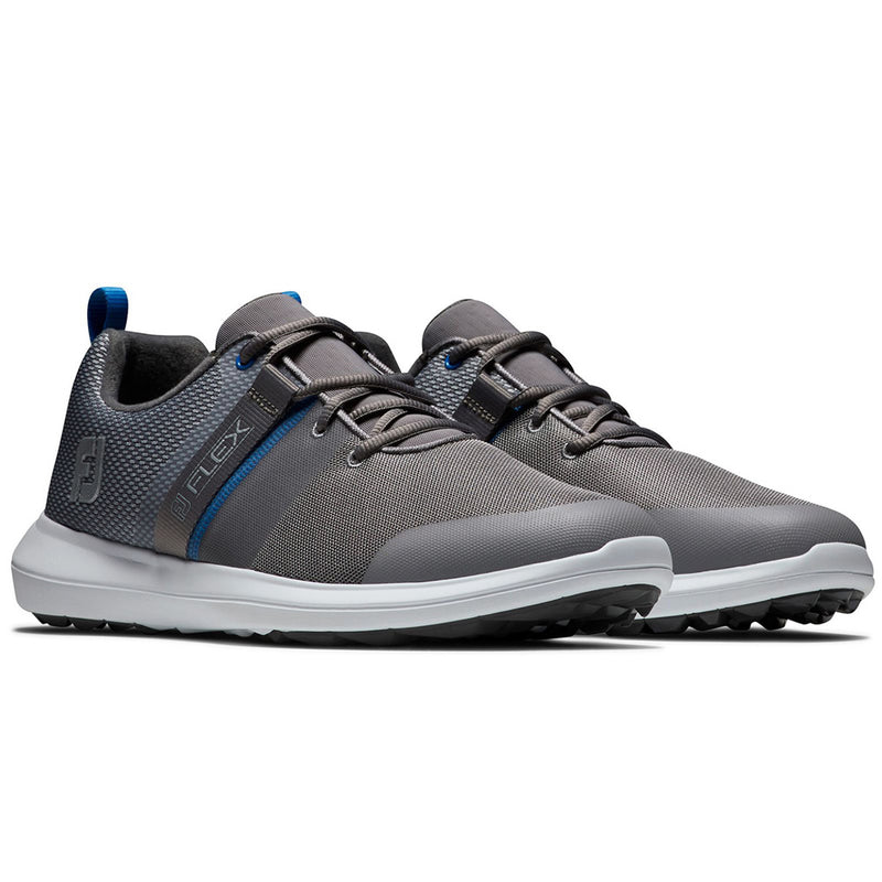 FootJoy Flex Spikeless Shoe - Grey/Blue