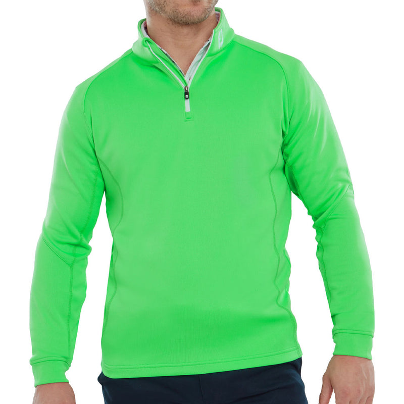 FootJoy Chill-Out 1/4 Zip Pullover - Green