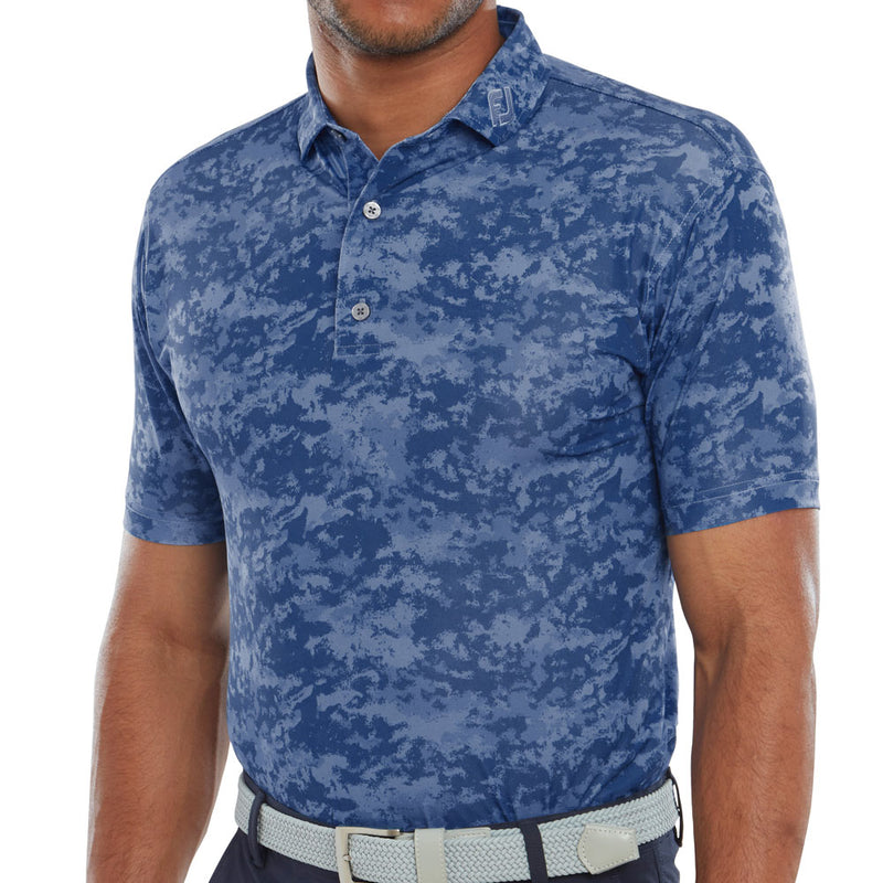 FootJoy Cloud Camo Polo Shirt - Twilight