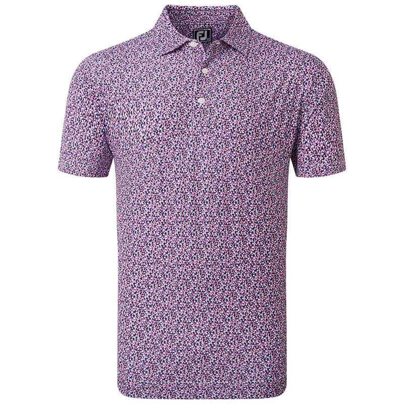 FootJoy Confetti Print Polo Shirt - Violet