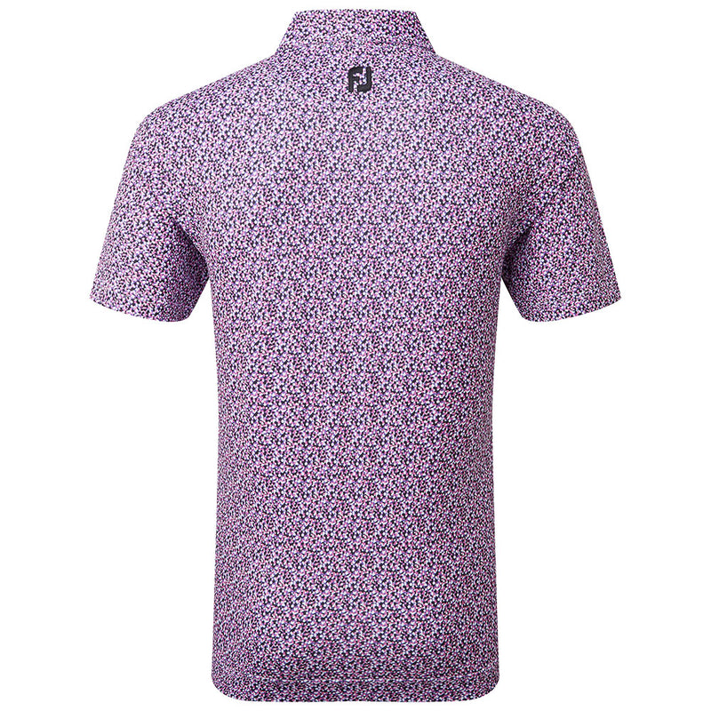 FootJoy Confetti Print Polo Shirt - Violet