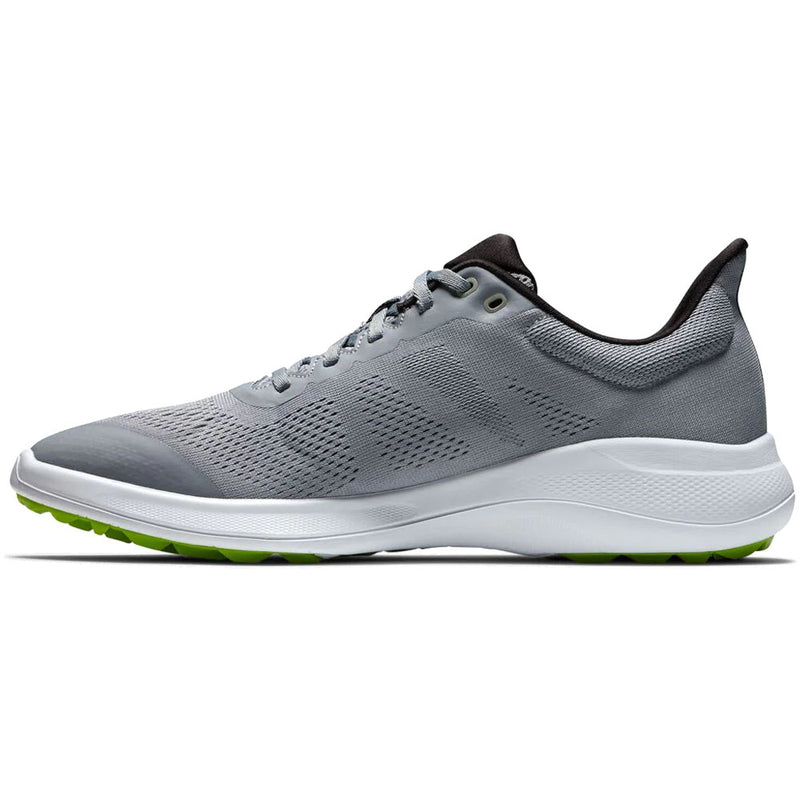 FootJoy Flex Athletic Spikeless Shoes - Grey/White