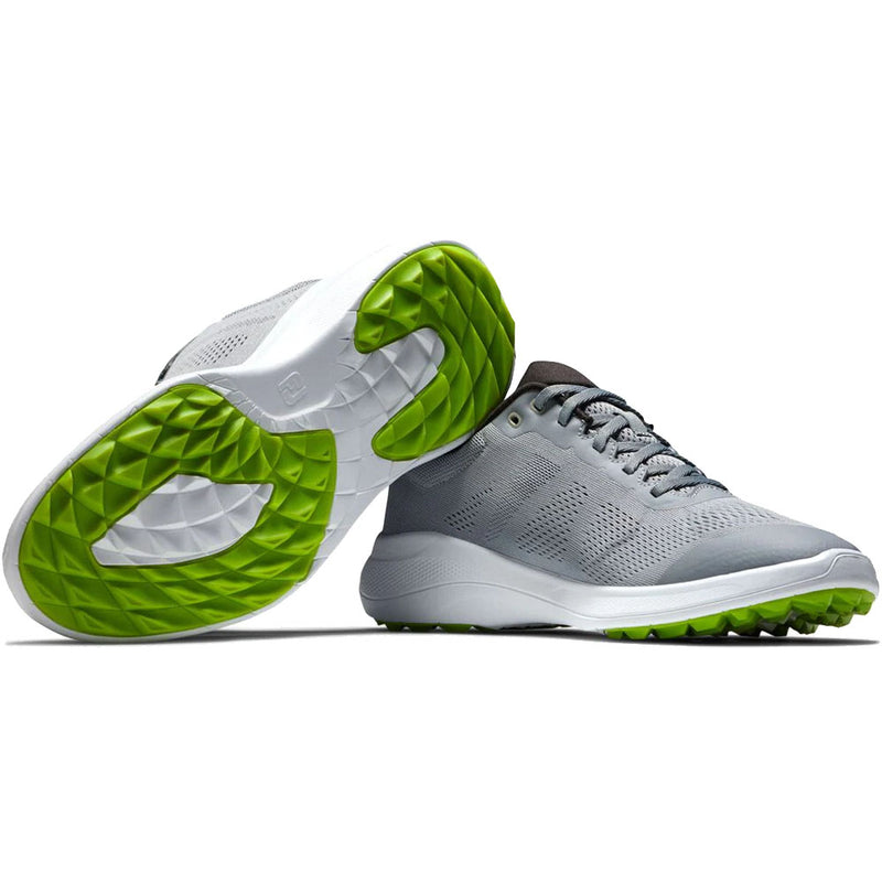 FootJoy Flex Athletic Spikeless Shoes - Grey/White