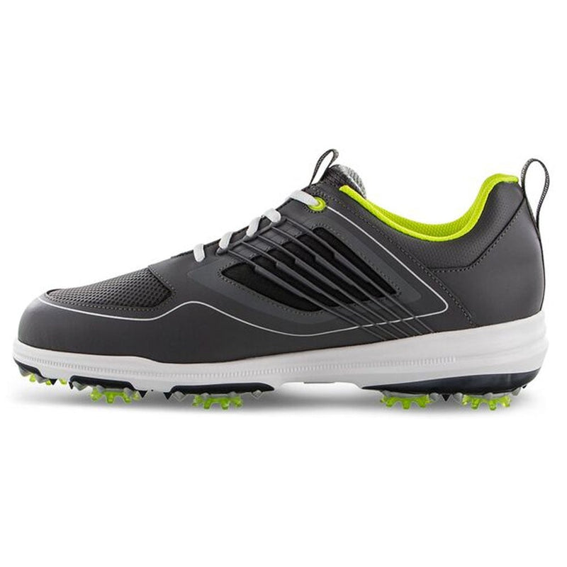 FootJoy FJ Fury Spiked Shoes - Grey/Lime