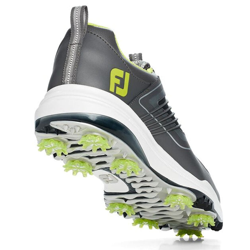 FootJoy FJ Fury Spiked Shoes - Grey/Lime